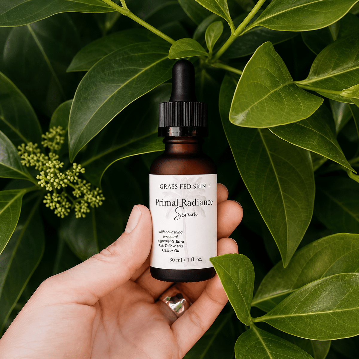 Grass Fed Skin Tallow Primal Radiance Serum - Made in the USA