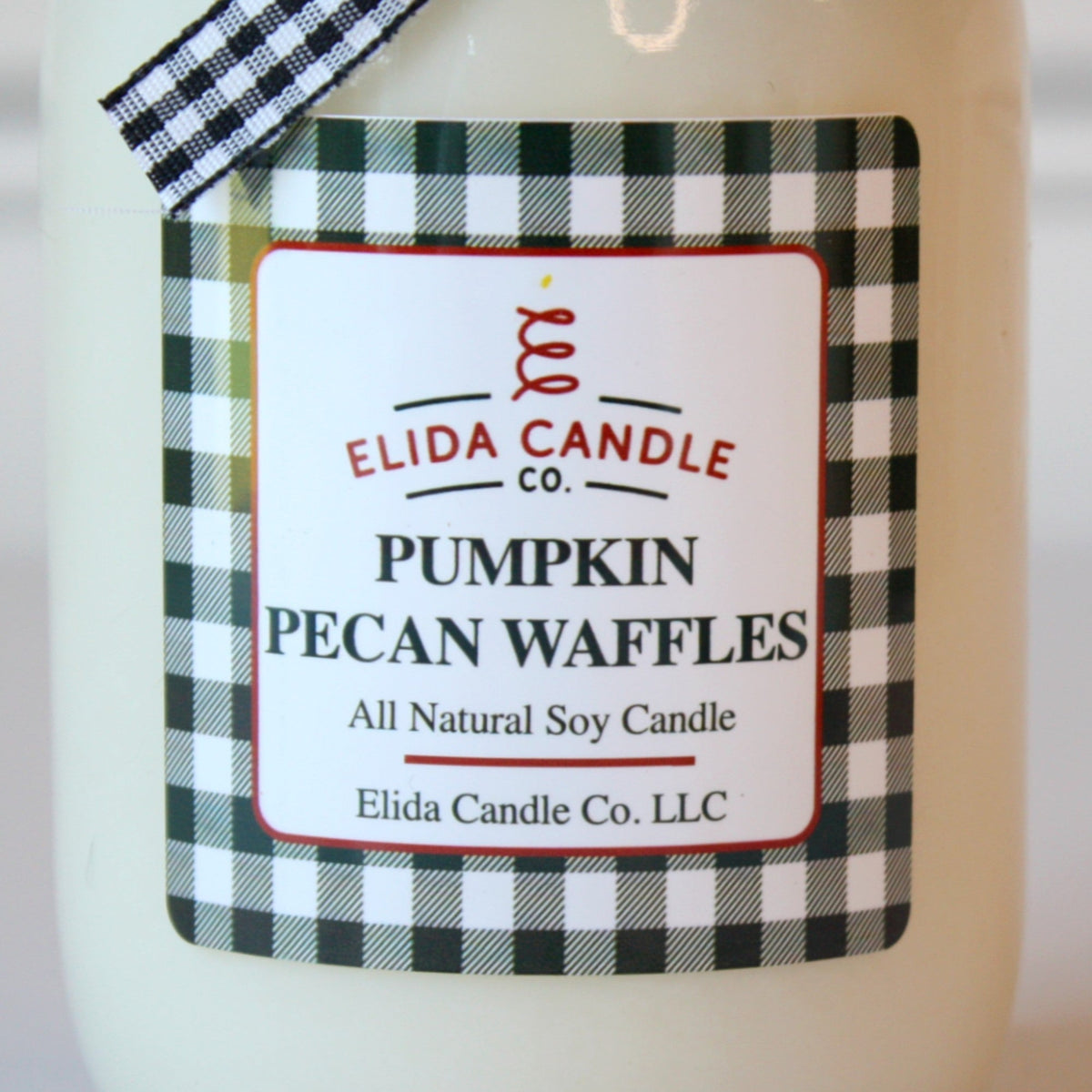 Homespun Soy Candle - Pumpkin Pecan Waffles - Made in the USA