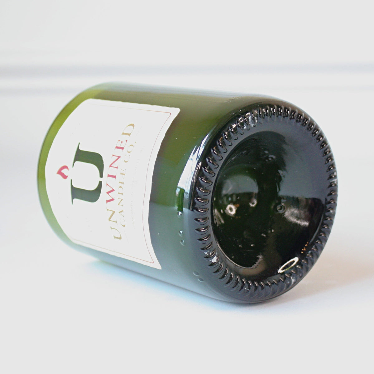 Recycled Wine Bottle Soy Candle - Eastern Amber - Made in the USA