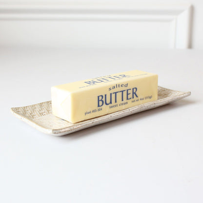 Strawberry Ceramic Butter Dish - Made in the USA