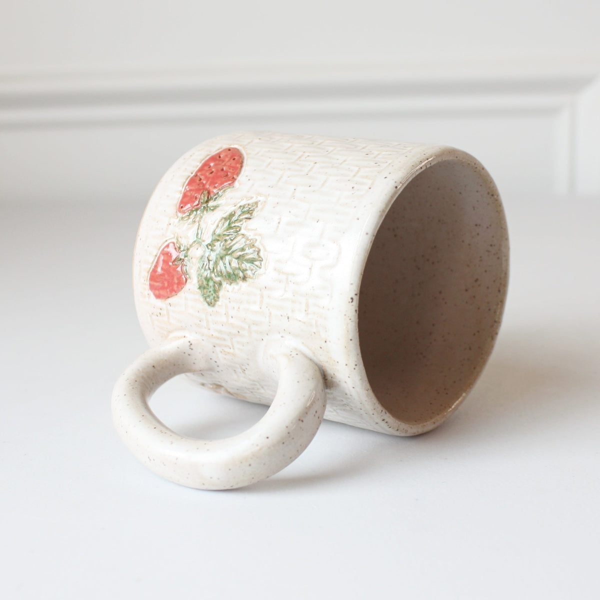 Strawberry Ceramic Mug - Made in the USA