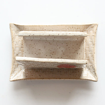 Strawberry Ceramic Sponge Holder - Made in the USA