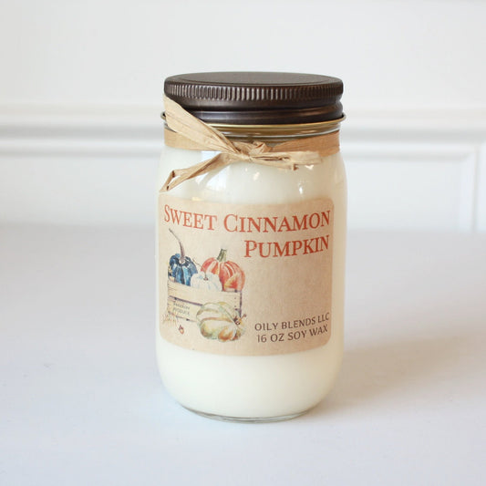 Sweet Cinnamon Soy Candle - Made in the USA