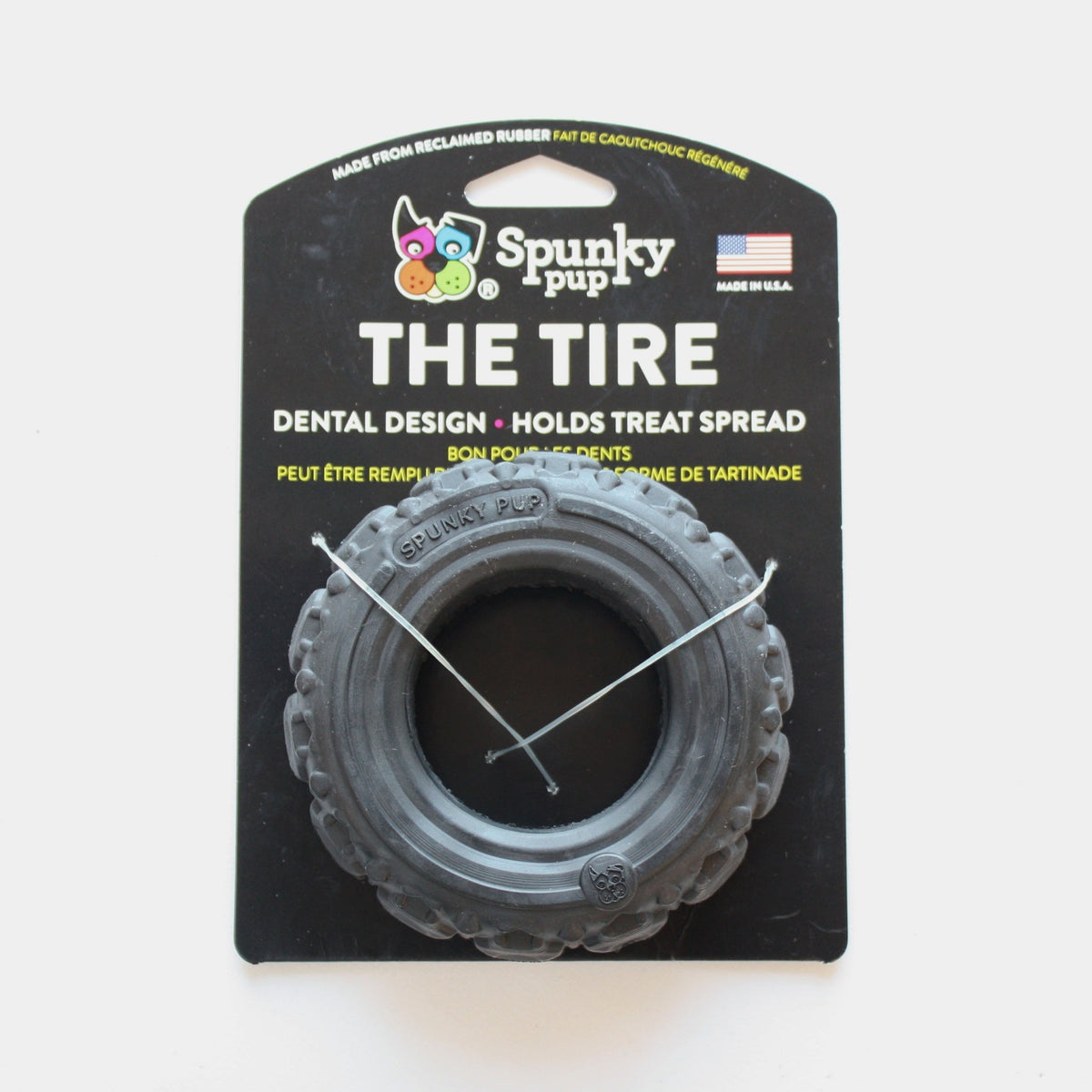 The Tire Reclaimed Rubber Dog Toy - Made in the USA