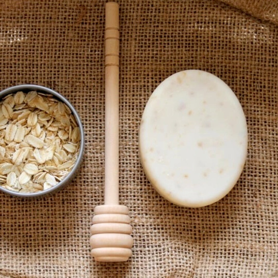 Traditional Goat Milk Soap with Oats - Lavender or Unscented - Made in the USA