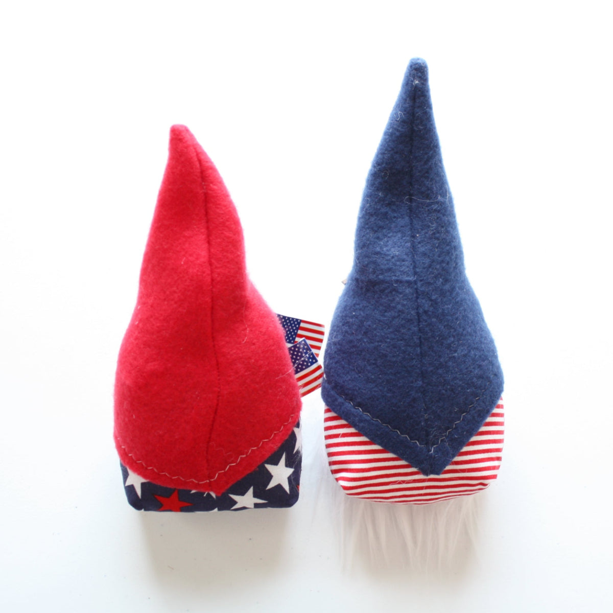Pair of Handmade United We Stand Gnomes Couple - Made in the USA