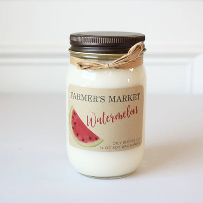 Watermelon Soy Candle - Made in the USA