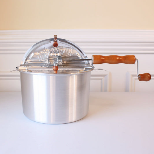 Whirley Pop - 6 Quart Aluminum Popcorn Popper - Made in the USA