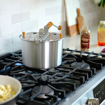 Whirley Pop - 6 Quart Aluminum Popcorn Popper - Made in the USA