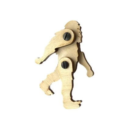 Wooden 3d Puzzle Bigfoot - Made in the USA