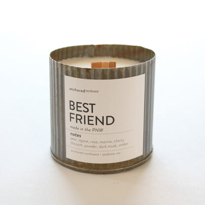 Wood Wick Soy Candle - Best Friend - Made in the USA