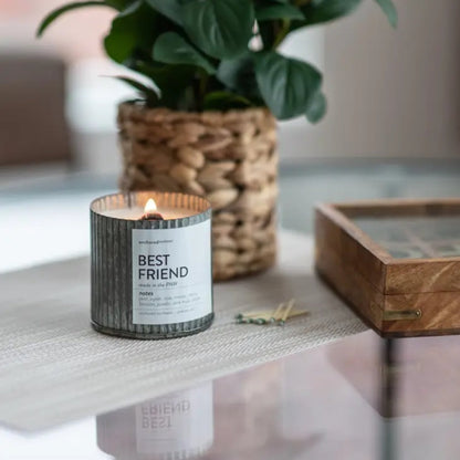 Wood Wick Soy Candle - Best Friend - Made in the USA
