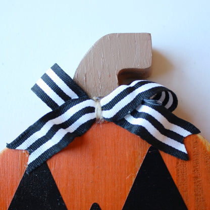 Jack-O'-Lantern Halloween Décor Shelf Sitter - Made in the USA