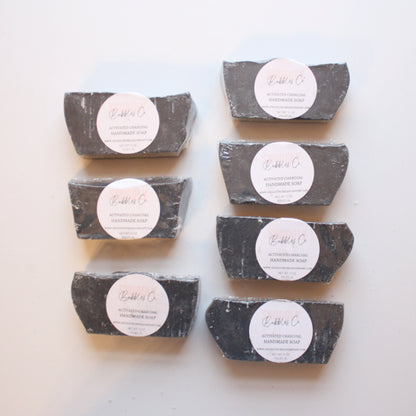 Activated Charcoal Bubbly Handmade Soap - Made in the USA