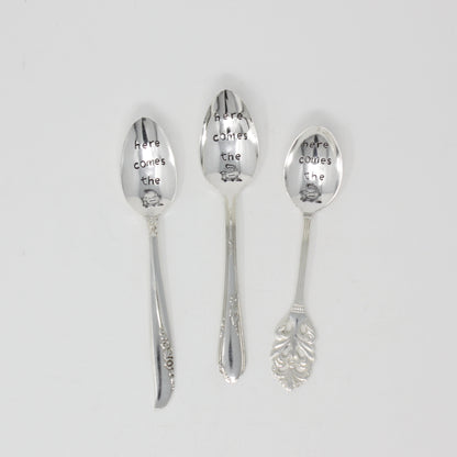 Vintage Baby Spoons  - "Here Comes the Train" - Made in the USA
