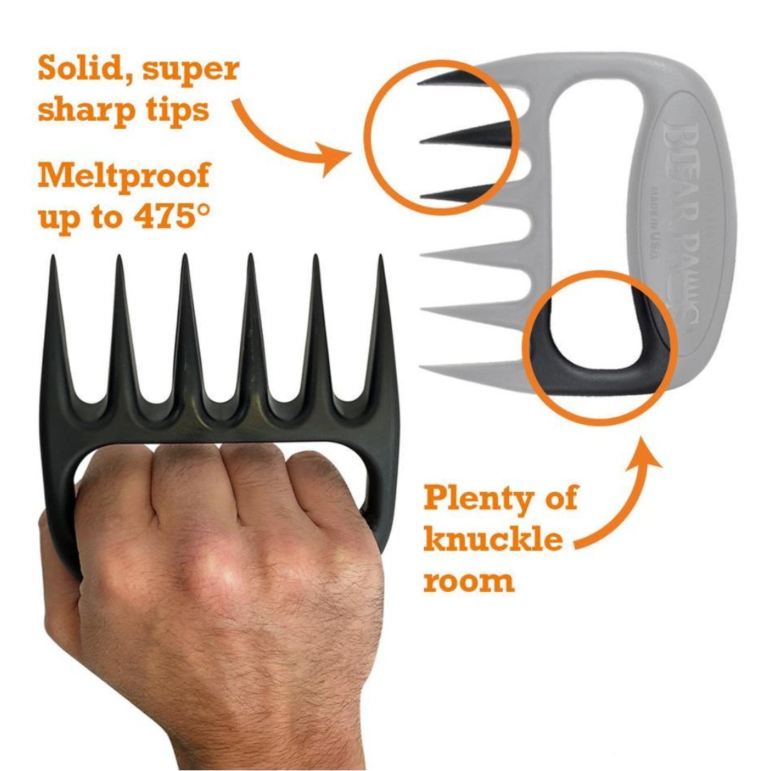 The Original Bear Paw Meat Shredders - Made in the USA