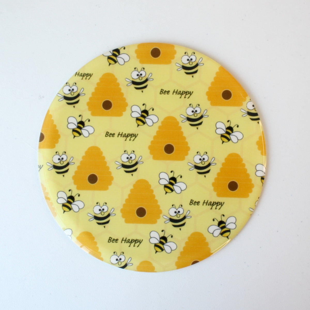 Silicone Trivets and Jar Openers - Bee Happy - Made in the USA