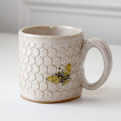 Bee Ceramic Mug - Made in the USA