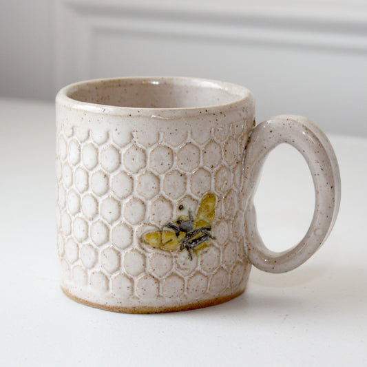 Bee Ceramic Mug - Made in the USA