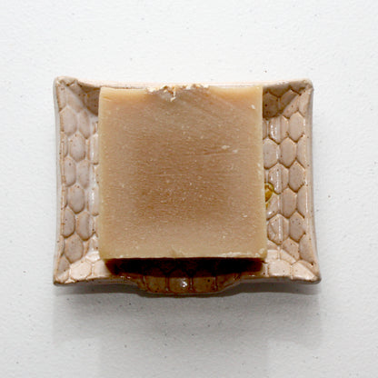 Bee Ceramic Soap Dish - Made in the USA