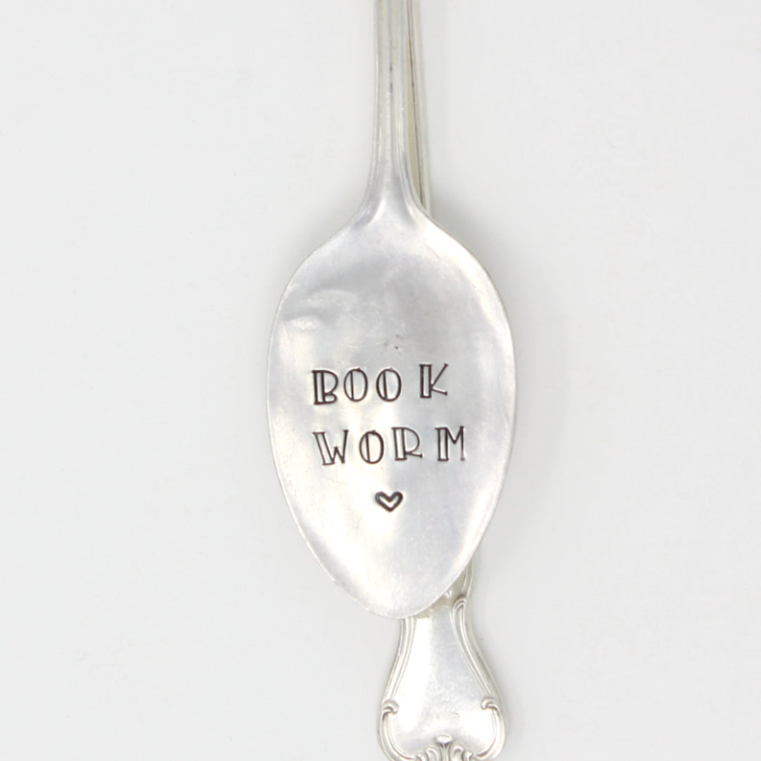 Vintage Spoons - Book Worm Bookmark - Made in the USA