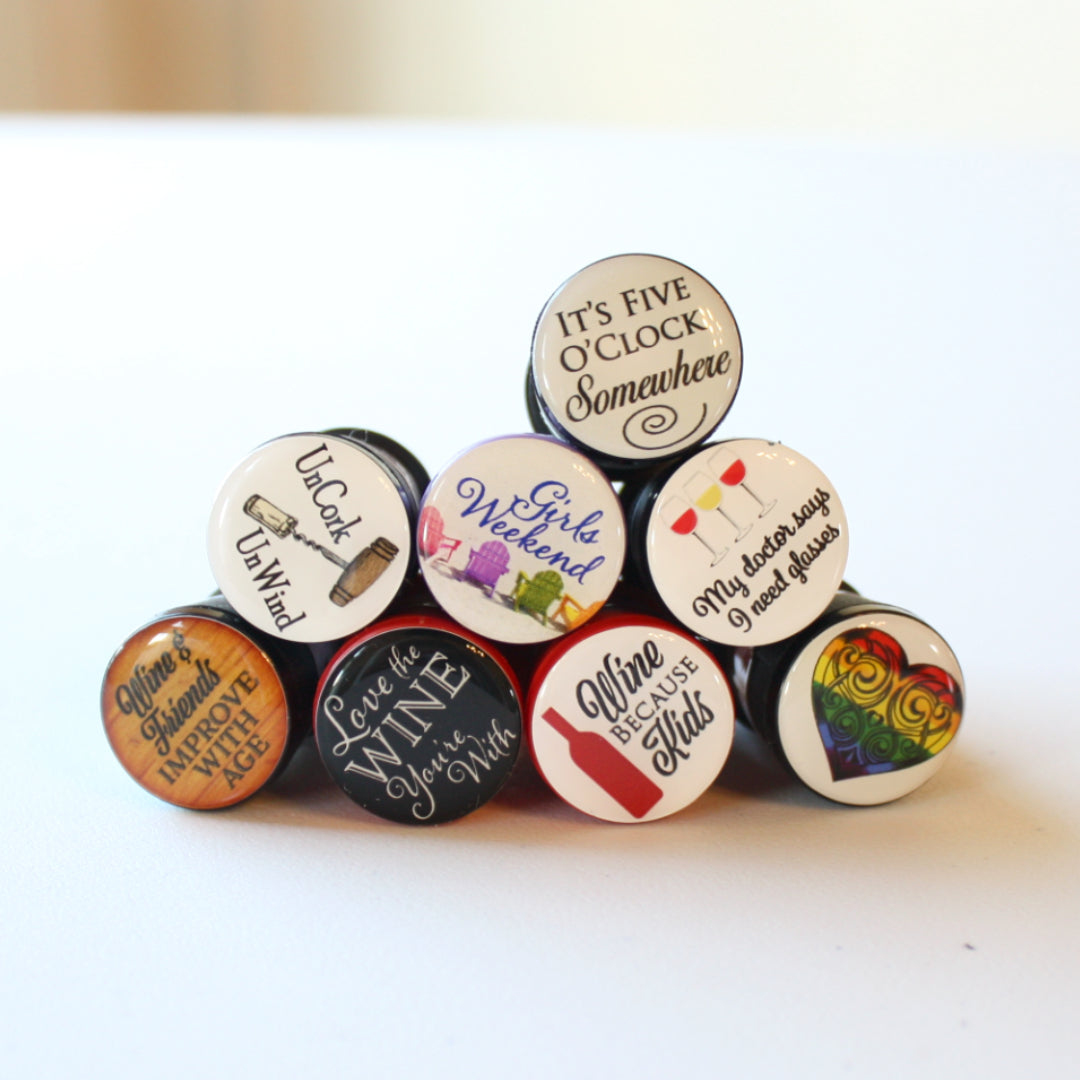 Fun Wine Bottle Stoppers - Made in the USA