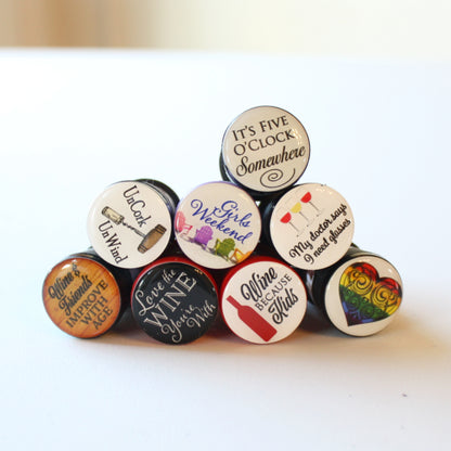 Fun Wine Bottle Stoppers - Made in the USA