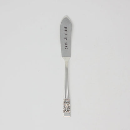 Vintage Butter Knives - "Butter My Buns" - Made in the USA