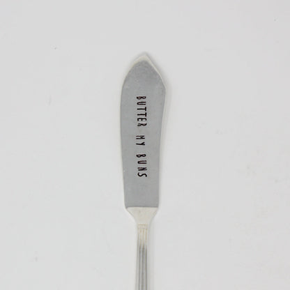 Vintage Butter Knives - "Butter My Buns" - Made in the USA