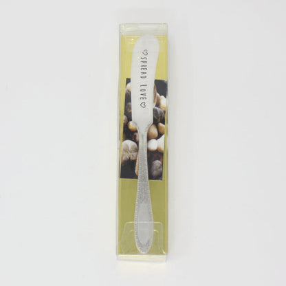 Vintage Butter Knives - Spread "Joy" and "Love" - Made in the USA