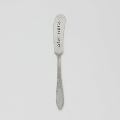 Vintage Butter Knives - Spread "Joy" and "Love" - Made in the USA