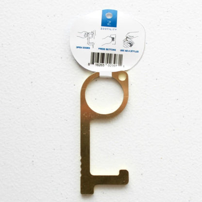 Copper Careful Key - Antimicrobial Door Opener - Made in the USA