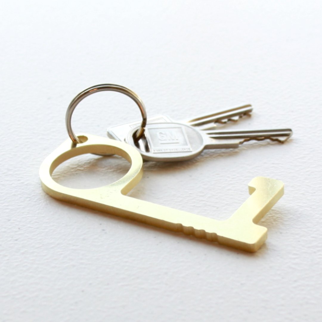 Copper Careful Key - Antimicrobial Door Opener - Made in the USA