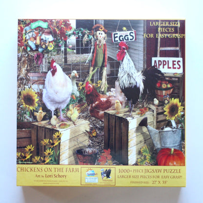 Chickens on the Farm Puzzle - Made in the USA