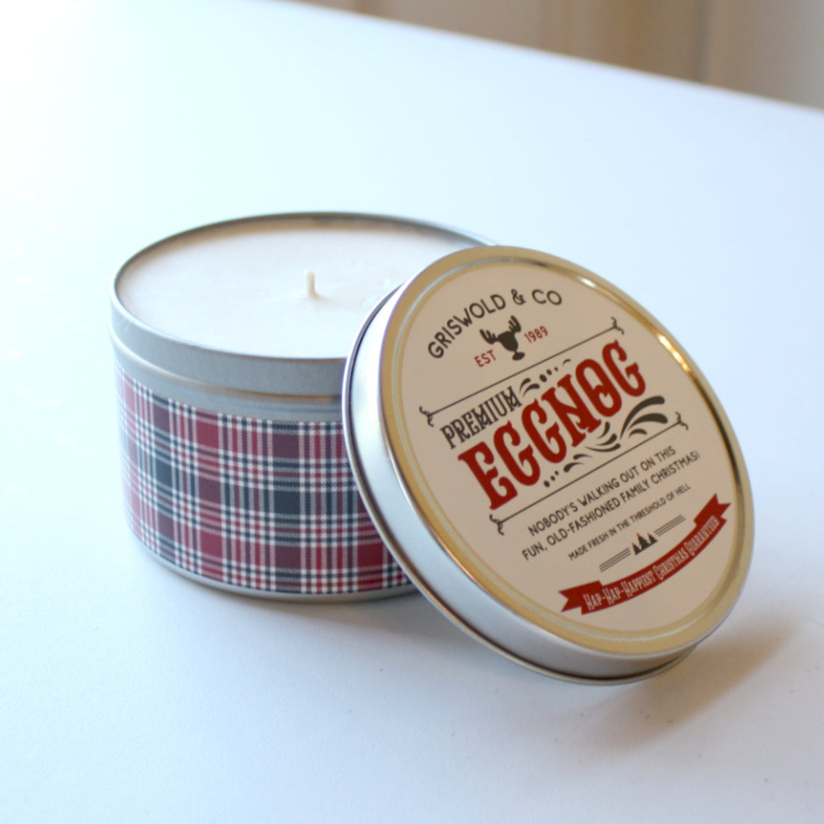 Christmas Vacation Eggnog Candle - Made in the USA