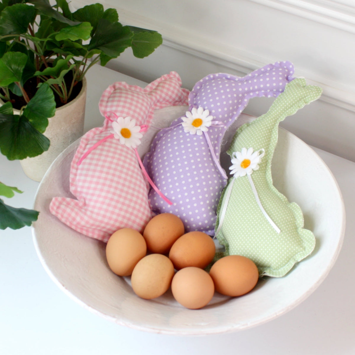 Cotton Spring Bunnies - Made in the USA