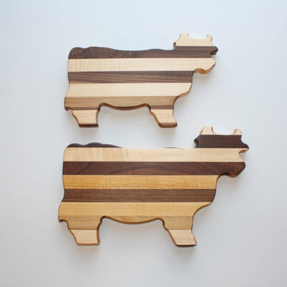Cow Cutting Board and Charcuterie Board - Made in the USA