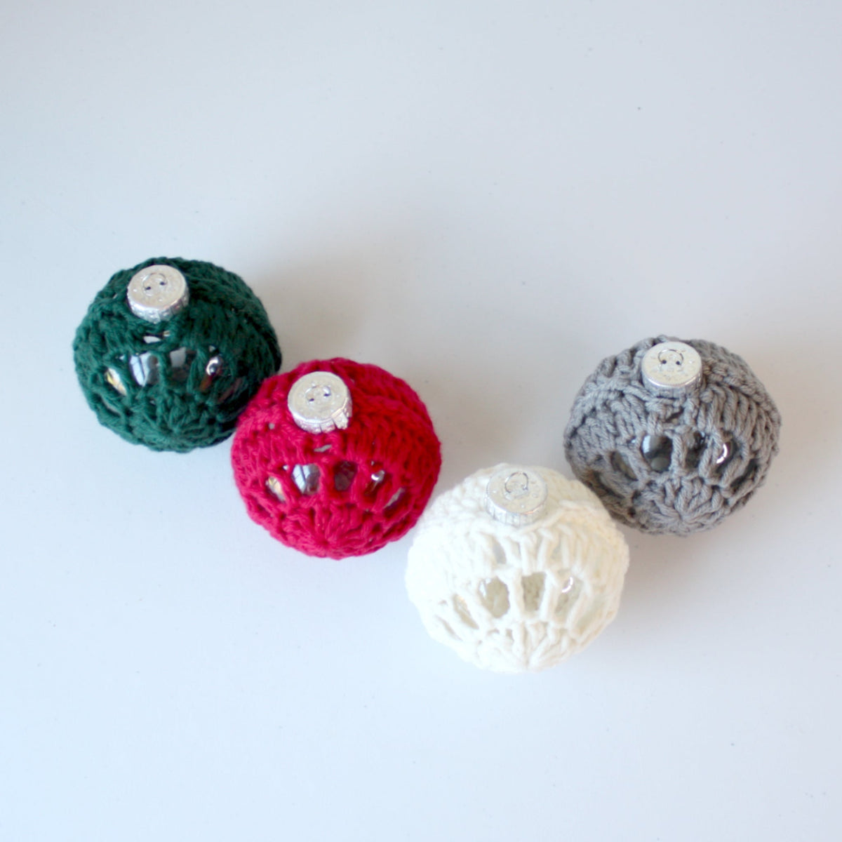 Crocheted Christmas Ornaments - Made in the USA
