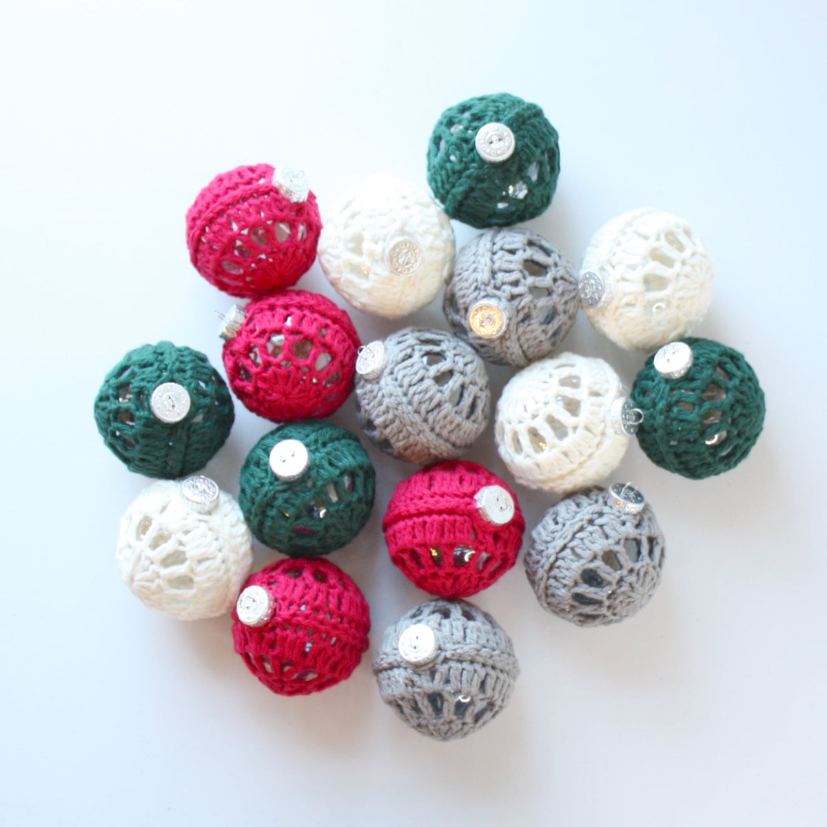 Crocheted Christmas Ornaments - Made in the USA