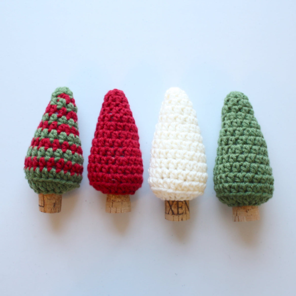 Crocheted Christmas Trees - Made in the USA