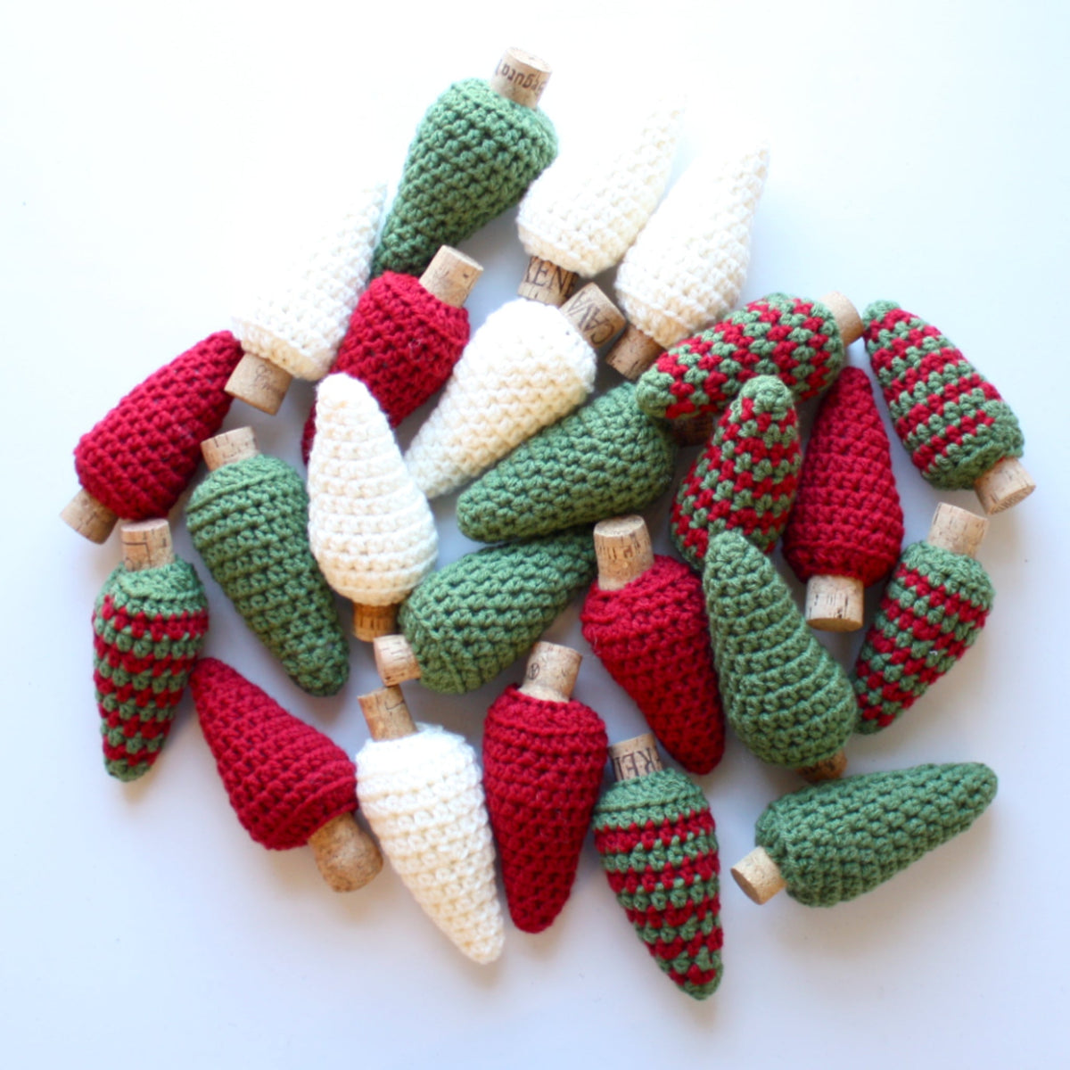 Crocheted Christmas Trees - Made in the USA