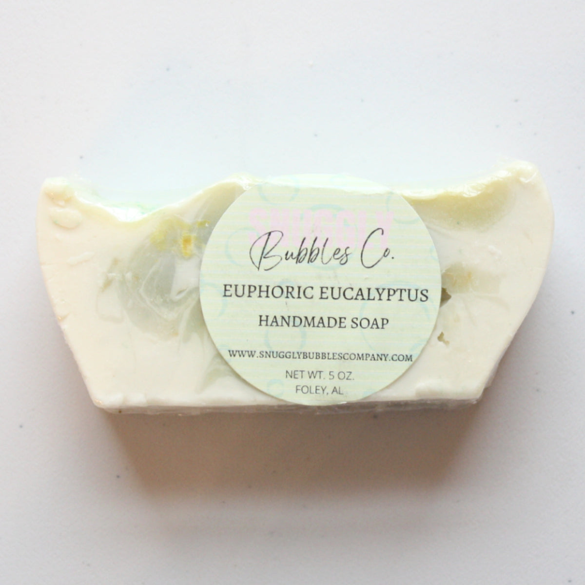 Euphoric Eucalyptus Bubbly Handmade Soap - Made in the USA