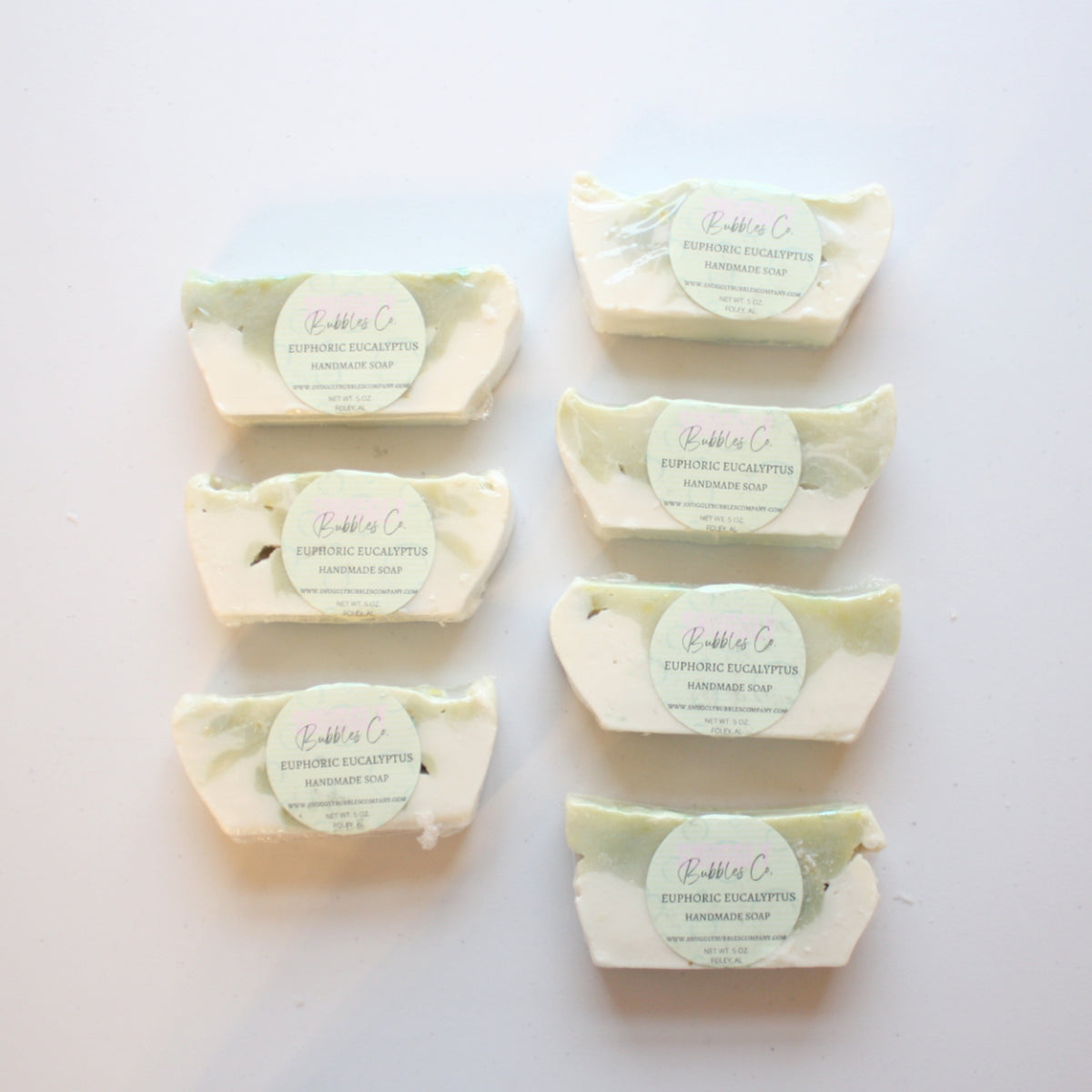 Euphoric Eucalyptus Bubbly Handmade Soap - Made in the USA