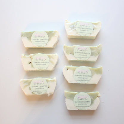 Euphoric Eucalyptus Bubbly Handmade Soap - Made in the USA