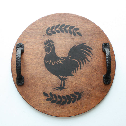 Farmhouse Tray - Rooster - Made in the USA