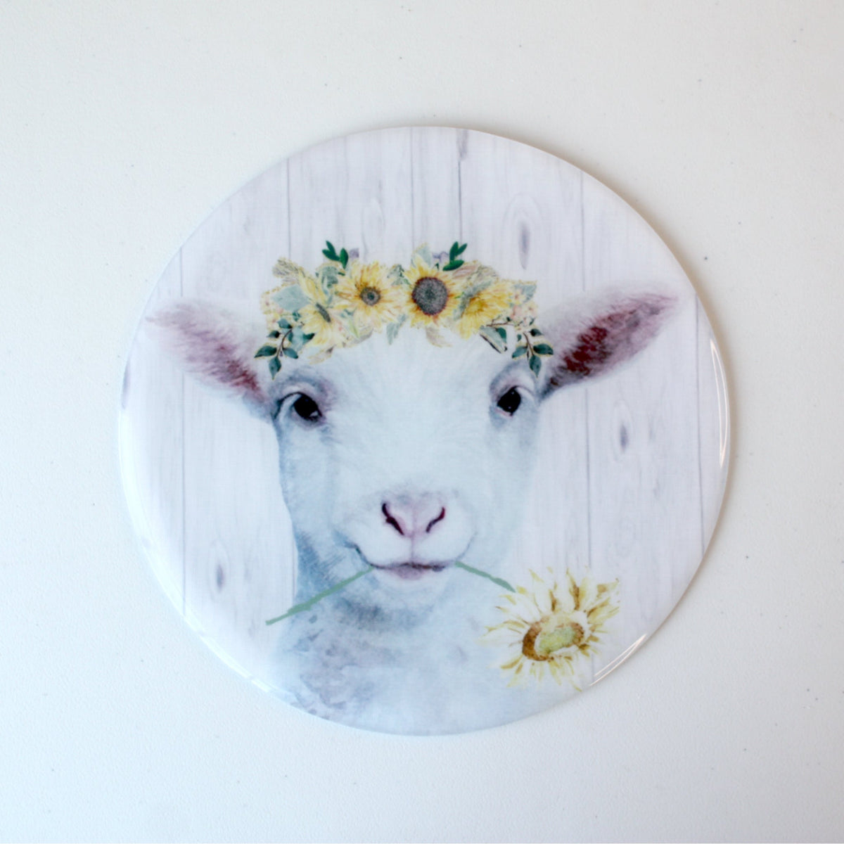 Silicone Trivets and Jar Openers - Flower Sheep - Made in the USA