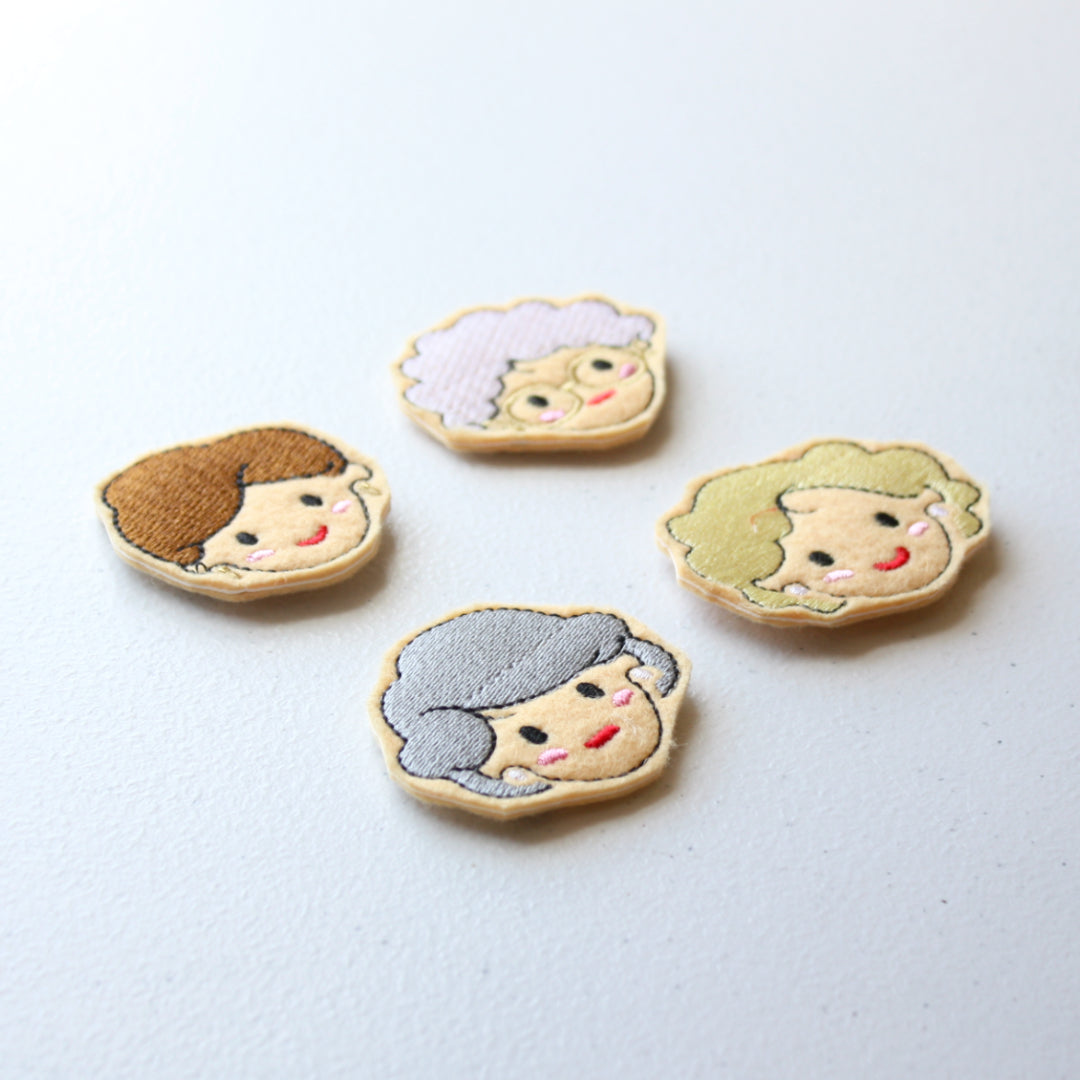 Refrigerator Magnets - Golden Ladies - Made in the USA