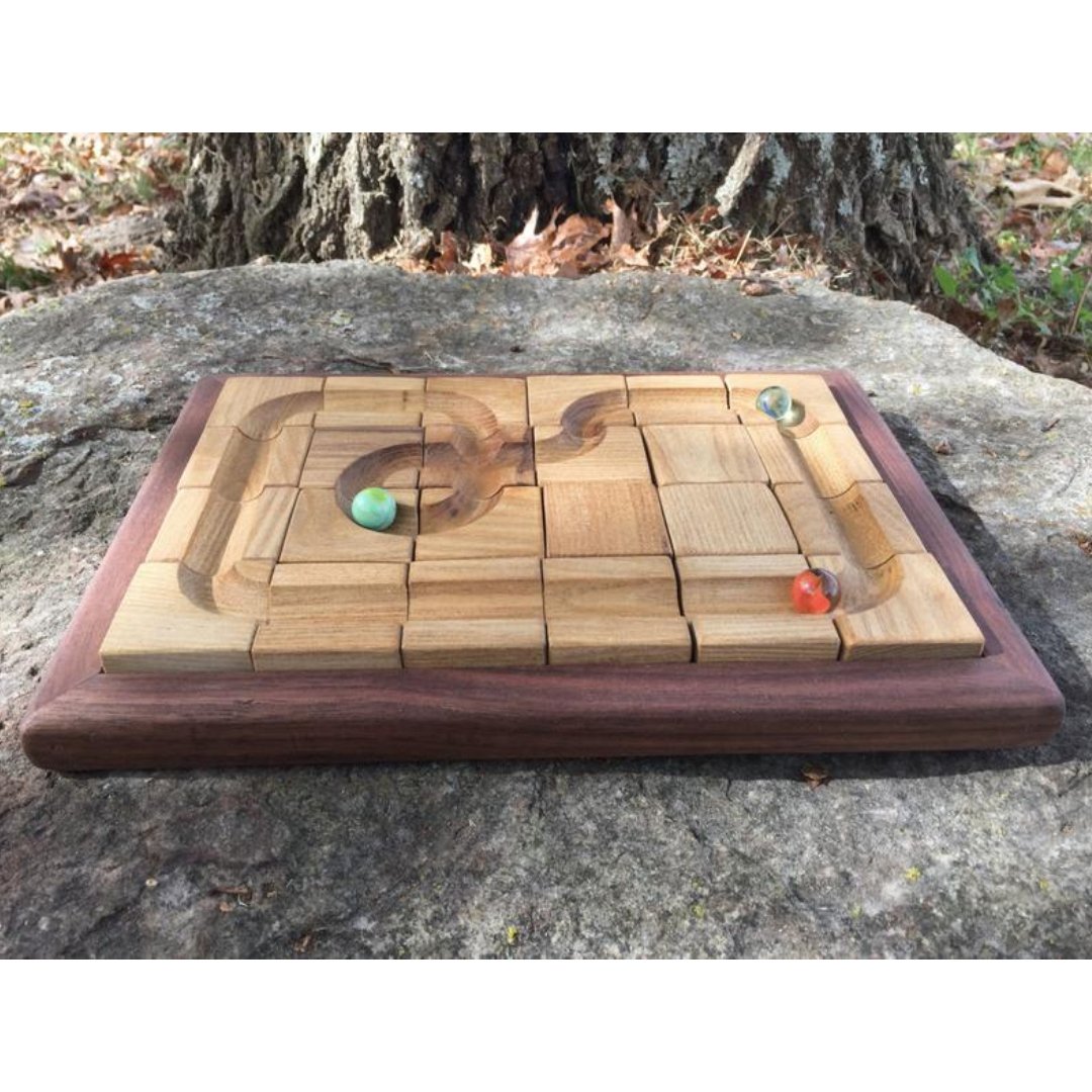 Handmade Marble Maze - Kids Toy - Made in the USA