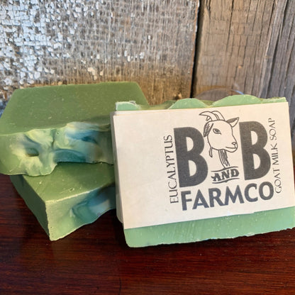 Eucalyptus Handmade Goat Milk Soap - Made in the USA
