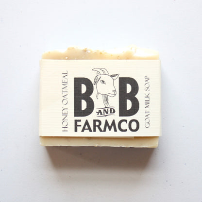 Honey Oatmeal Handmade Goat Milk Soap - Made in the USA